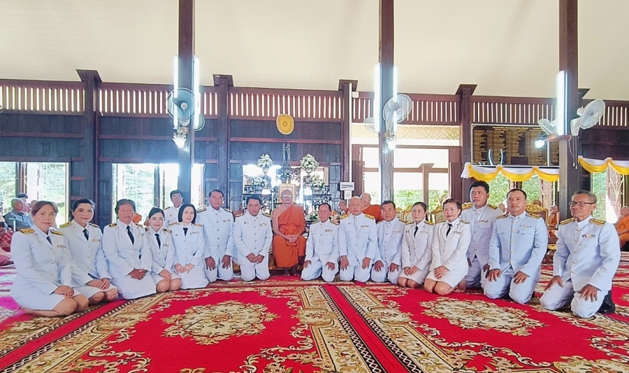 ร่วมพิธีมอบตราตั้งเจ้าคณะอำเภอวารินชำราบ พระมหาภมรประสิทธิ์  ฐิติสมฺปนฺโน ป.ธ.8 เจ้าอาวาสวัดห้วยขะยุง